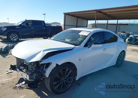 2022 Lexus Is 350 F Sport z USA, uszkodzony, nr VIN JTHGZ1B23N5051140